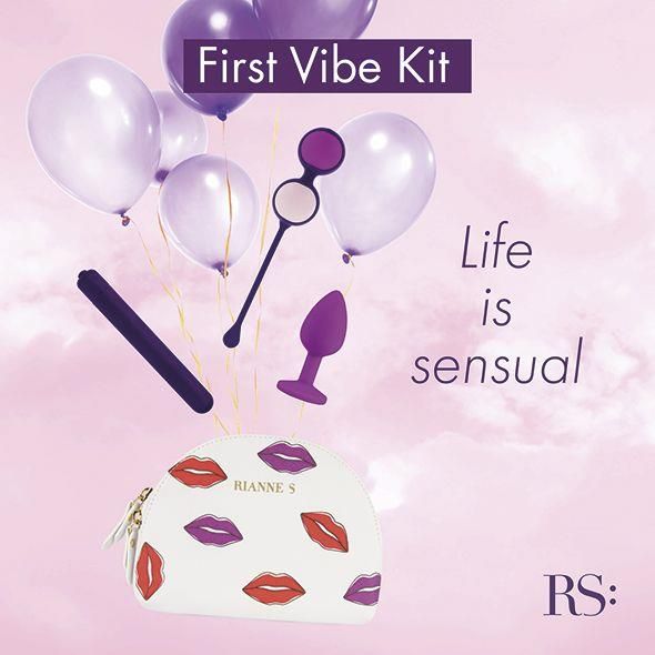 Zestaw zabawek erotycznych Rianne S Essentials First Vibe Kit, 3 sztuki (fioletowy) 12589 zdjęcie