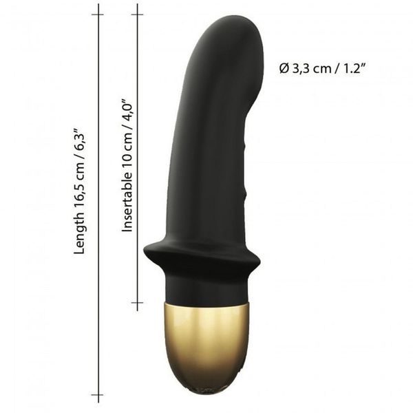 Вибратор Dorcel Mini Lover 2.0, 16,5 см (черный) 12865 фото