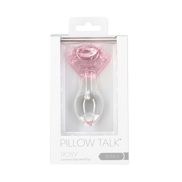 Korek analny Pillow Talk Rosy, 9,9 cm (przezroczysty) 46060 zdjęcie