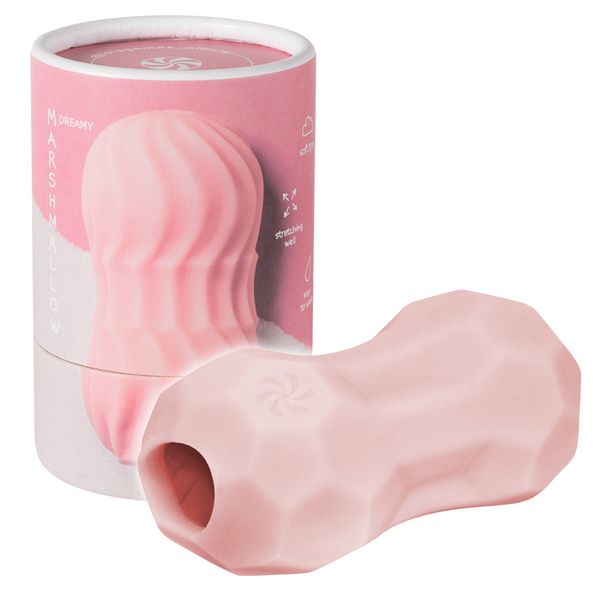 Dwustronny masturbator Marshmallow Dreamy, 8 cm (różowy) 18523 zdjęcie