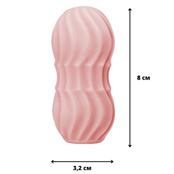 Dwustronny masturbator Marshmallow Dreamy, 8 cm (różowy) 18523 zdjęcie