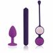 Набор секс-игрушек Rianne S Essentials First Vibe Kit, 3 шт (фиолетовый) 12589 фото 1