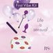 Zestaw zabawek erotycznych Rianne S Essentials First Vibe Kit, 3 sztuki (fioletowy) 12589 zdjęcie 4