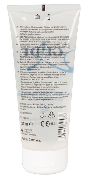 Lubrykant na bazie wody Orion Just Glide, 200 ml 5052 zdjęcie