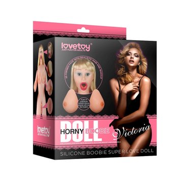 Секс-лялька LoveToy Silicone Boobie Super Love Doll, 152 см (тілесний) 14598 фото