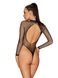 Body z siateczki Obsessive, S/M/L (czarny) 10388 zdjęcie 2