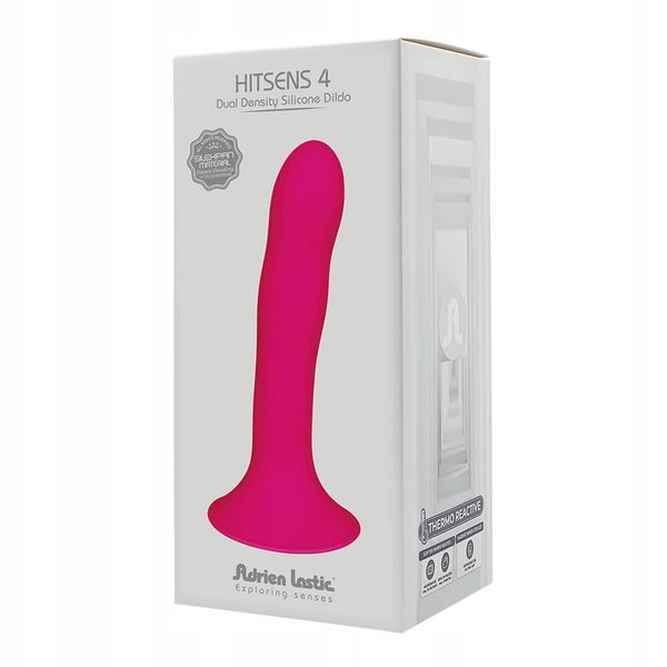 Фаллоимитатор с присоской Adrien Lastic Hitsens 4, 17,8 см (розовый) 8874 фото