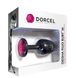 Анальная пробка с кристаллом Dorcel Geisha Plug Ruby M, 8 см (розовый) 12837 фото 5