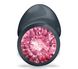 Анальная пробка с кристаллом Dorcel Geisha Plug Ruby M, 8 см (розовый) 12837 фото 3