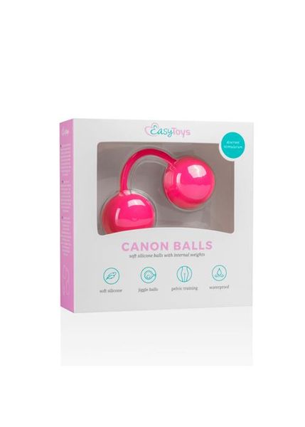 Вагинальные шарики Easy Toys Pleasure Balls, 16 см (розовый) 6588 фото