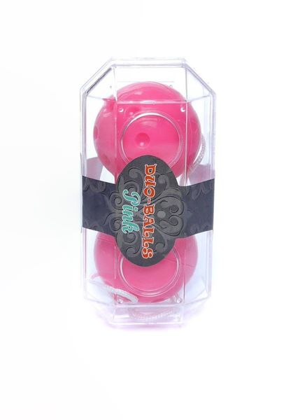 Вагинальные шарики Duo-Balls Pink, 21 см (розовый) 10123 фото