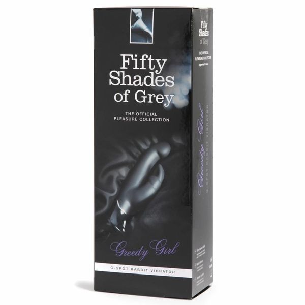 Wibrator królik Fifty Shades of Grey Greedy Girl 24,1 cm (czarny) 19954 zdjęcie