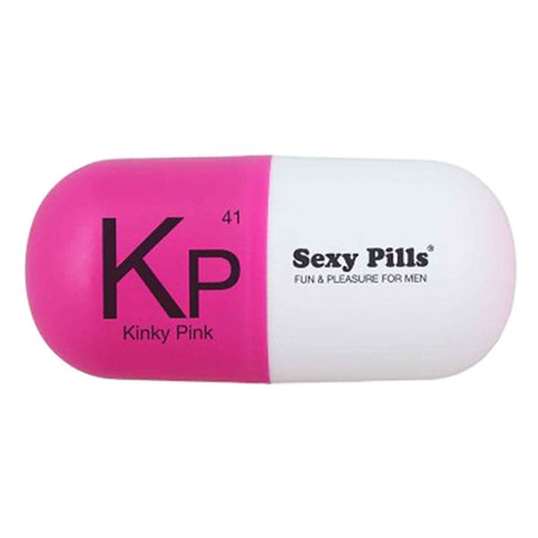 Masturbator Love To Love Sexy Pills Kinky, 7 cm (różowy) 17999 zdjęcie