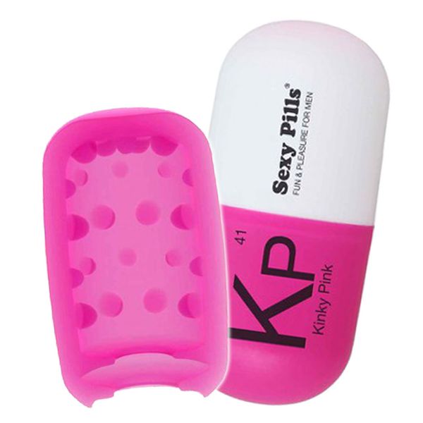 Masturbator Love To Love Sexy Pills Kinky, 7 cm (różowy) 17999 zdjęcie