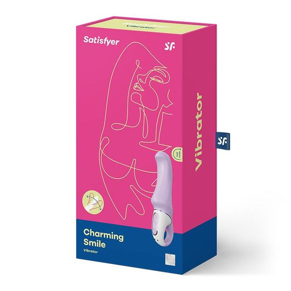 Вибратор Satisfyer Vibes Charming Smile, 18.5 см (сиреневый) 8763 фото