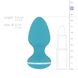 Korek analny Cala Azul Blanca Vibrating Anal Plug, 8,3cm (turkus) 15091 zdjęcie 5