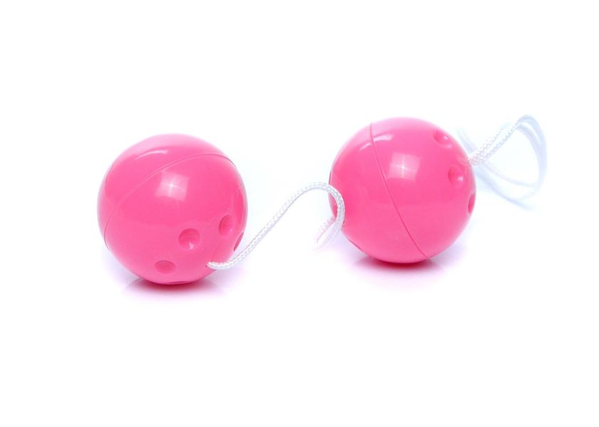 Вагінальні кульки Duo-Balls Pink, 21 см (рожевий) 10123 фото