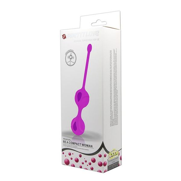 Kulki gejszy Pretty Love Kegel Tighten Up II, 16,3 cm (fioletowy) 7702 zdjęcie