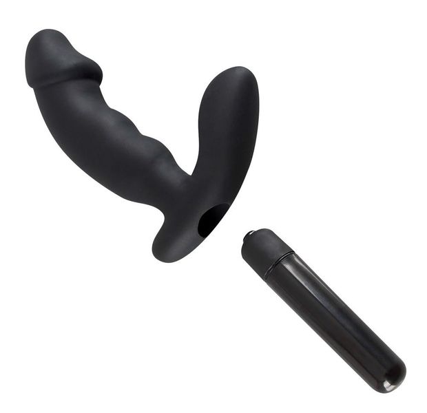 Массажер простаты Orion Rebel Cock-Shaped Vibe, 15 см (черный) 5293 фото