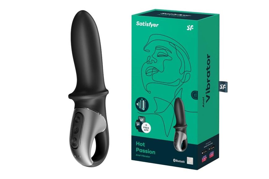 Вібратор Satisfyer Hot Passion, 18 см (чорний) 13275 фото