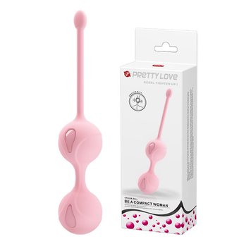 Kulki gejszy Pretty Love Kegel Tighten Up, 16 cm (różowy) 7703 zdjęcie