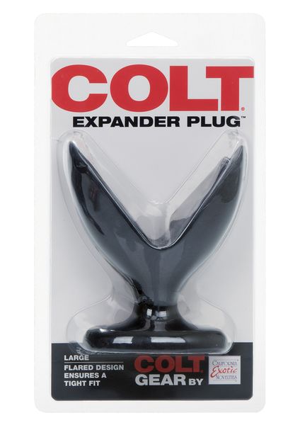 Анальная пробка CalExotics COLT Expander Plug L, 13 см (черный) 6793 фото