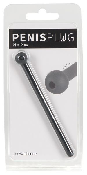 Stymulator cewki moczowej Orion Penis Plug Piss Play, 11,8 cm (czarny) 7925 zdjęcie