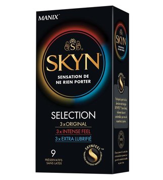 Набір презервативів Skyn Selection безлатексних, 9 шт 13241 фото