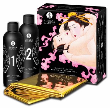 Zestaw do masażu erotycznego Shunga Massage Gel, 500 ml 15177 zdjęcie