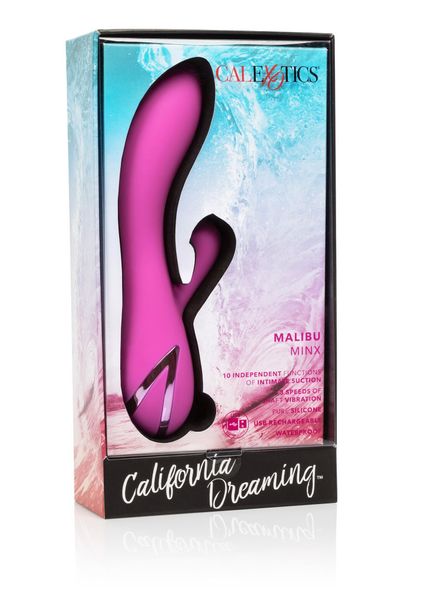 Wibrator królik CalExotics Malibu Minx, 20,8 cm (różowy) 7081 zdjęcie