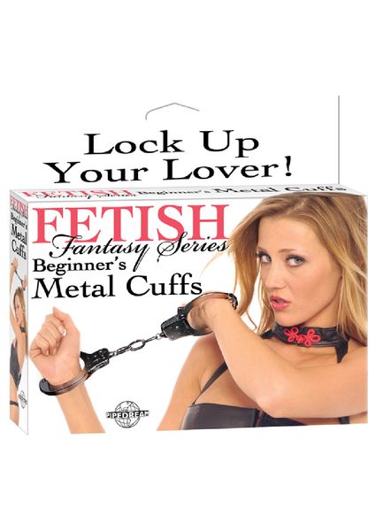 Наручники Fetish Fantasy Beginner Metal Cuffs (сріблястий) 4048 фото