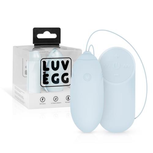 Виброяйцо Luv Egg, 16 см (голубой) 8191 фото