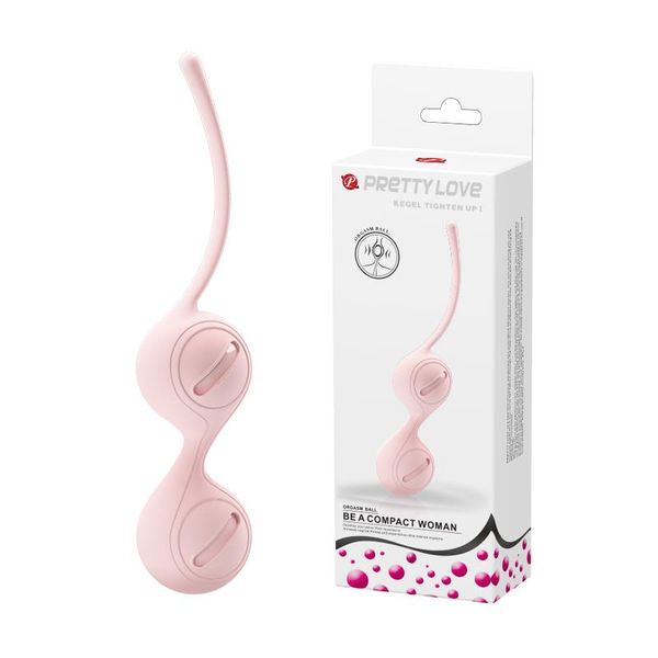 Kulki gejszy Pretty Love Kegel Tighten Up, 16,3 cm (Jasnoróżowy) 7699 zdjęcie