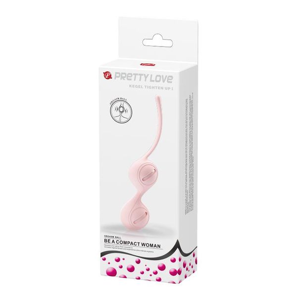 Kulki gejszy Pretty Love Kegel Tighten Up, 16,3 cm (Jasnoróżowy) 7699 zdjęcie