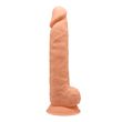 Dildo Adrien Lastic SilexD Flesh Model 1, 26,6 cm (w kolorze cielistym) 9147 zdjęcie