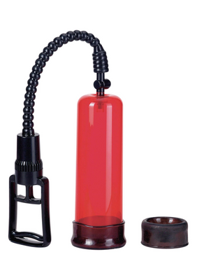 Pompkа do penisa Air Control Pump, 20 cm (czerwony) 3997 zdjęcie