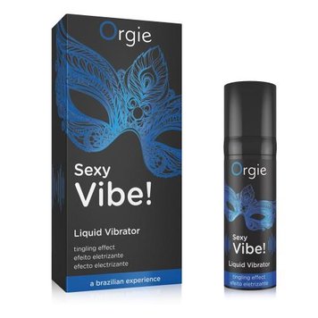 Рідкий вібратор Orgie Sexy Vibe! Liquid Vibrator, 15 мл 8495 фото