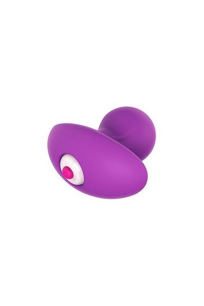 Анальная пробка с вибрацией Dream Toys Pleasure dial, 6,5 см (фиолетовый) 8160 фото