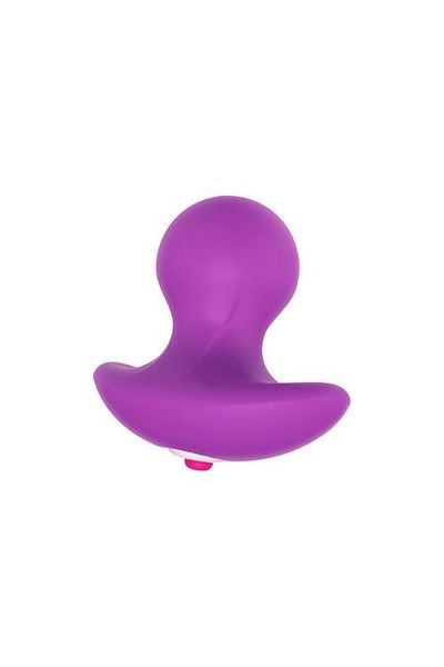 Анальная пробка с вибрацией Dream Toys Pleasure dial, 6,5 см (фиолетовый) 8160 фото