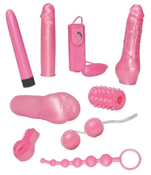 Zestaw zabawek erotycznych Orion Candy Toy Set, 9 przedmiotów (różowy) 5202 zdjęcie