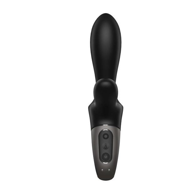 Вібратор Satisfyer Heat Climax + Connect App, 20,5 см (чорний) 13276 фото