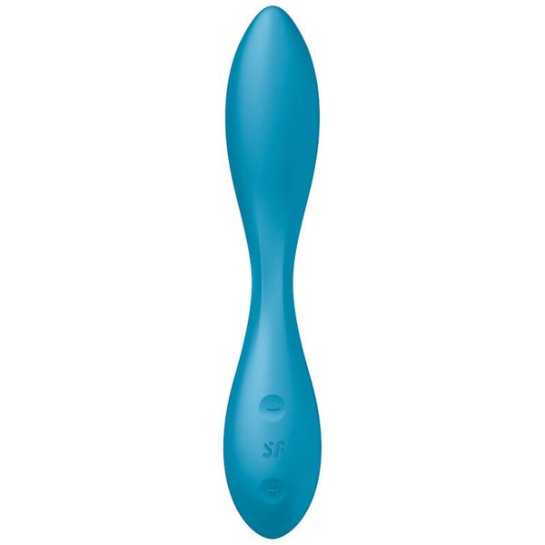 Вибратор Satisfyer G-Spot Flex 1, 19.5 см (голубой) 13770 фото