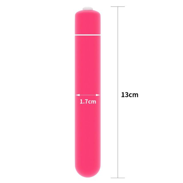 Wibrator LoveToy X-Basic, 13 cm (fuksja) 14147 zdjęcie