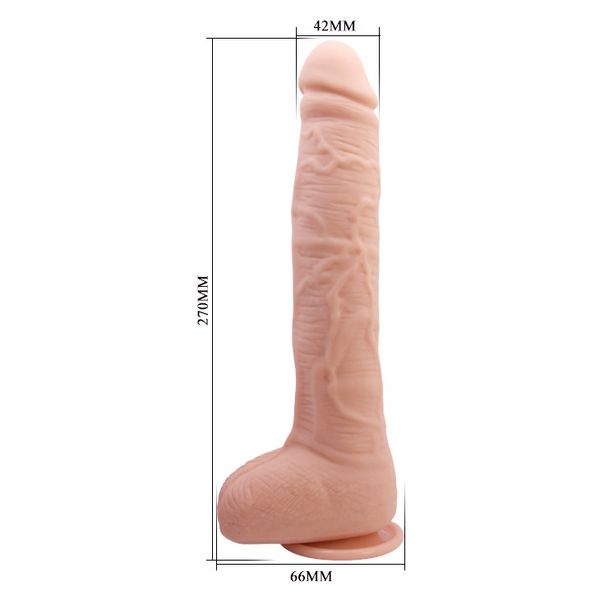 Dildo Beautiful Encounter Dick Real, 27 cm (w kolorze cielistym) 21973 zdjęcie