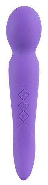 Uniwersalny masażer Sweet Smile Rechargeable Dual Motor Vibe, 22 cm (fioletowy) 5022 zdjęcie