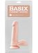 Dildo Basix Rubber Works 6", 15 cm (cielisty) 7123 zdjęcie 2