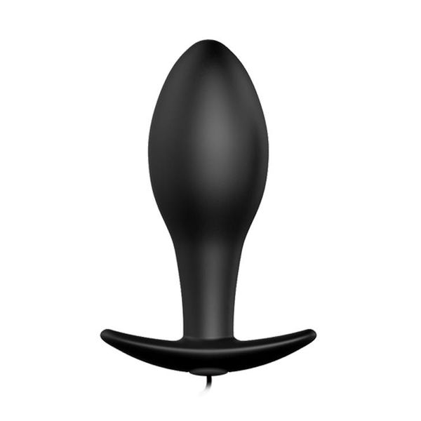 Korek analny Pretty Love Vibrating Butt, 7,5 cm (czarny) 7748 zdjęcie