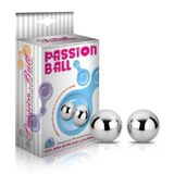 Kulki gejszy LoveToy Passion Dual Balls, 2 cm (srebro) 14123 fotografia