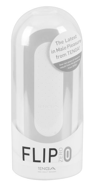 Masturbator Tenga Flip Zero, 18 cm (biały) 9487 zdjęcie