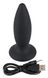 Анальна пробка Black Velvets Rechargeable Plug M, 12,5 см (черный) 7447 фото 4